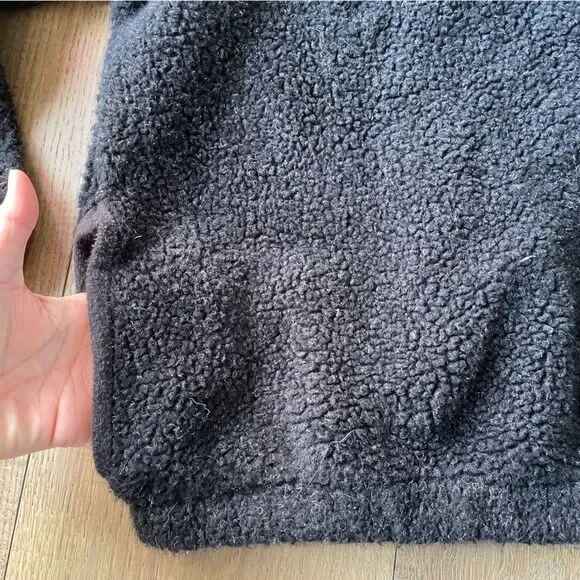 Bear Fleece Performance 1/4 Zip Men’s Pullover Jacket Black (Size L) - Picture 5 of 10